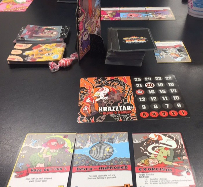 Epic Spell Wars Game Setup