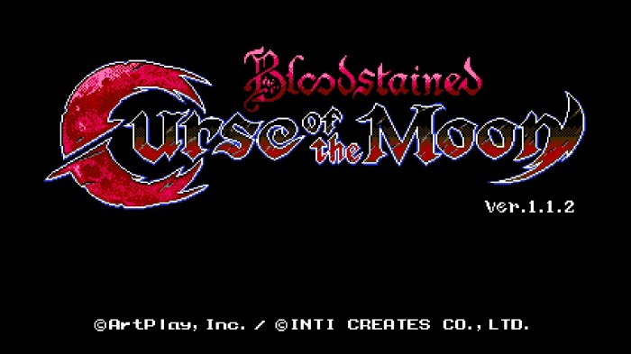 Bloodstained Curse of the Moon, video games, steam