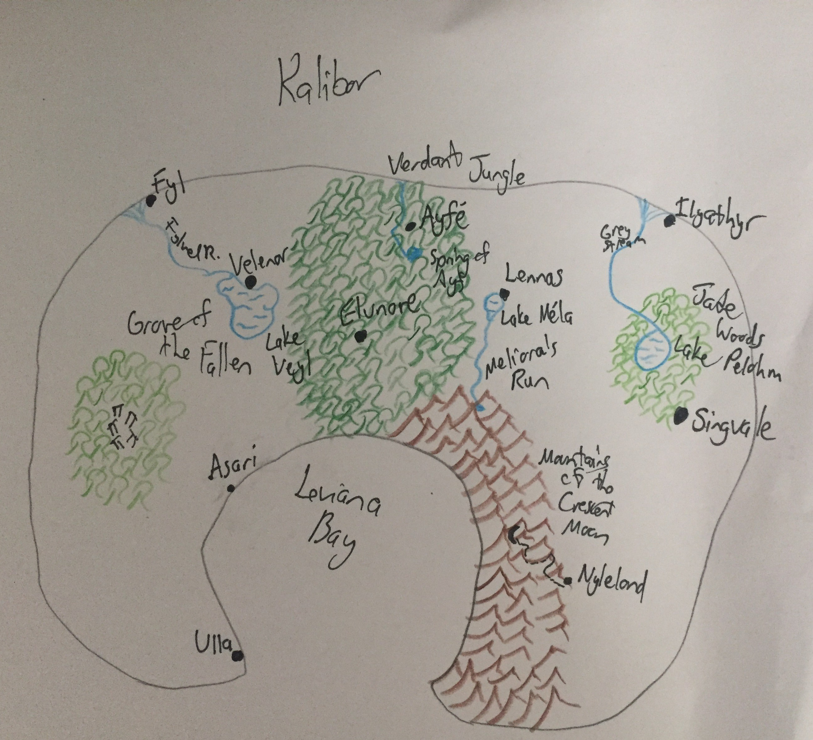Kalibor Map